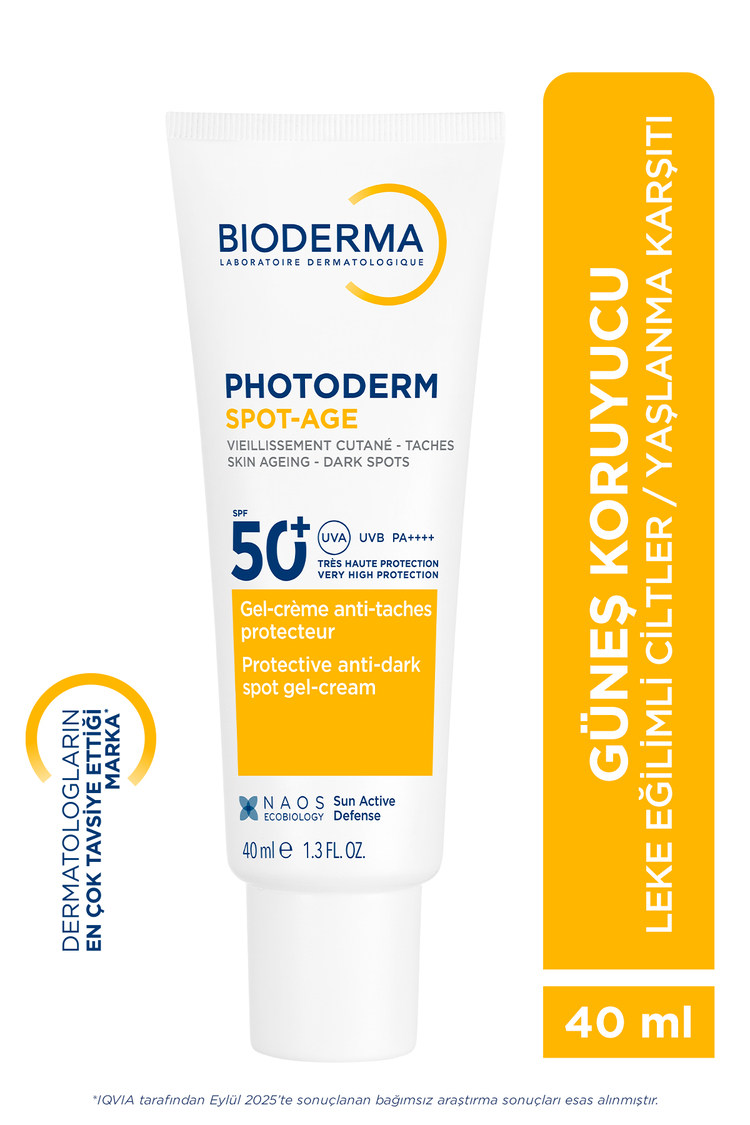 Bioderma Photoderm Spot Age SPF50+ Leke, Yaşlanma Karşıtı Yüksek Korumalı Güneş Kremi 40 ml