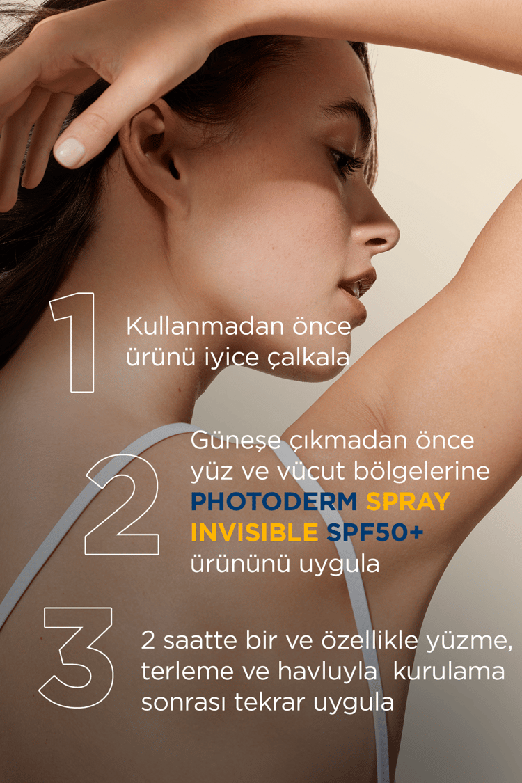 Bioderma Photoderm Spray SPF50+ Tüm Ciltler için Sprey Formda Yüksek Korumalı Güneş Kremi 300 ml