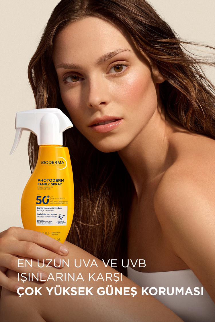 Bioderma Photoderm Spray SPF50+ Tüm Ciltler için Sprey Formda Yüksek Korumalı Güneş Kremi 300 ml