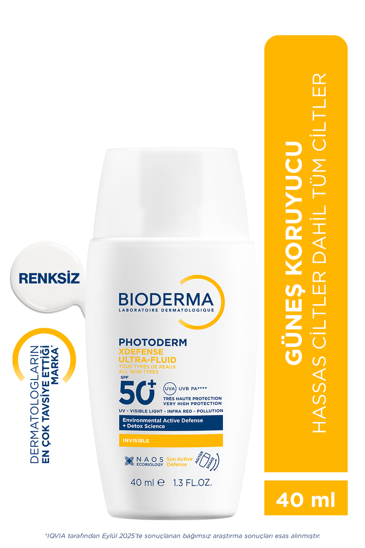 Bioderma Photoderm XDefense SPF50+ Antioksidan Etkili Akışkan Güneş Kremi 40ml