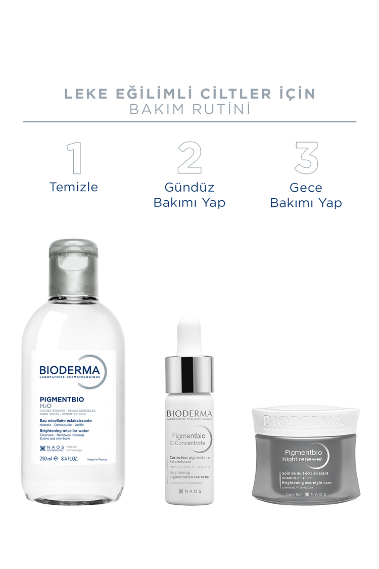 Bioderma Pigmentbio H2O Leke Karşıtı Aydınlatıcı Micellar Makyaj Temizleme Suyu 250 ml
