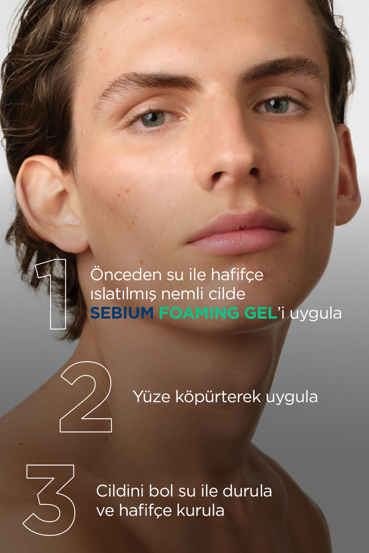 Bioderma Sebium Karma, Yağlı ve Akne Eğilimli Ciltler için Yüz, Vücut Temizleme Jeli 500 ml