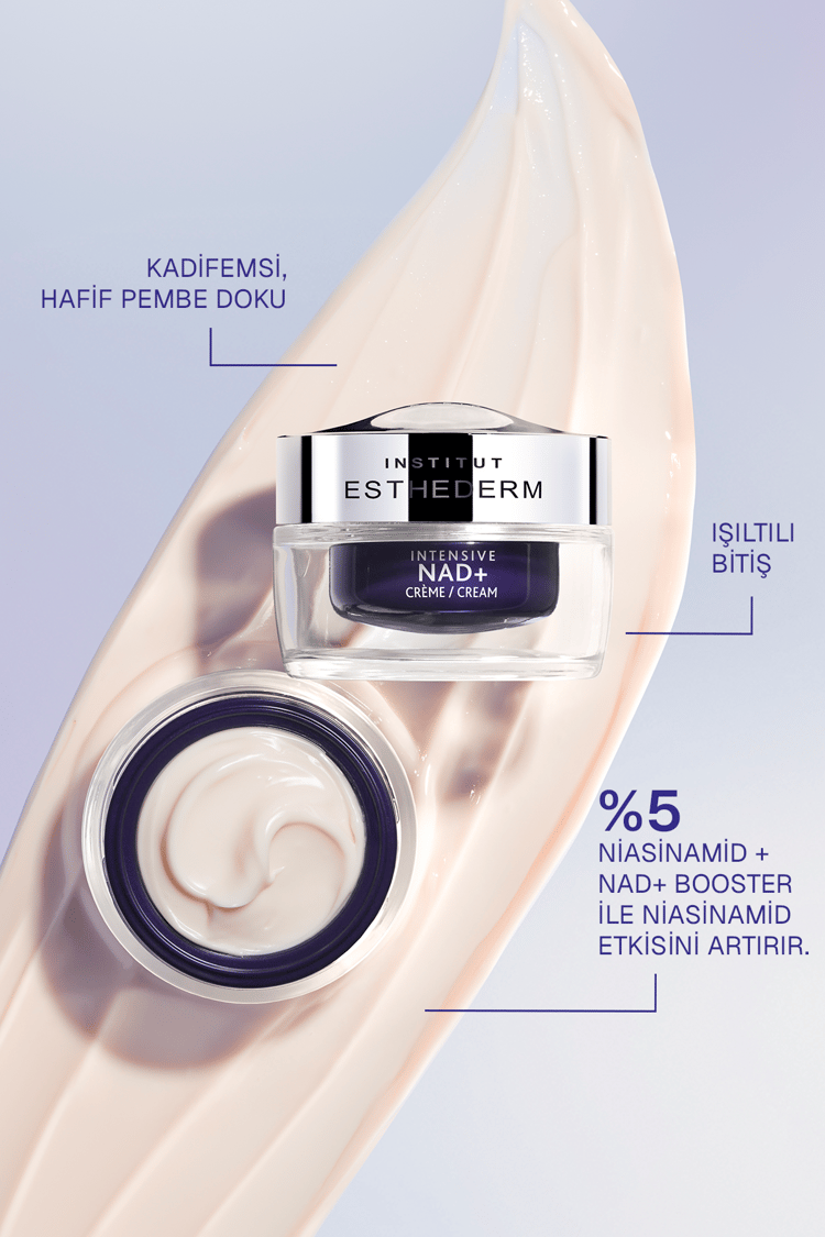 Institut Esthederm Intensive NAD+ Aydınlatıcı Etkili Kadifemsi Dokulu Krem 50 ML