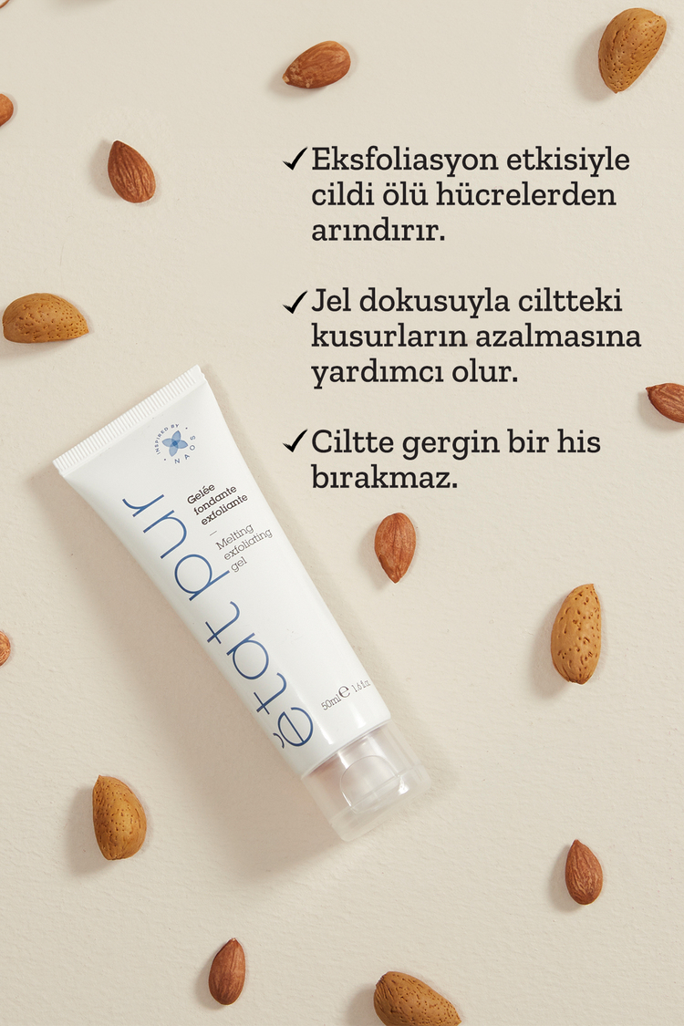 Melting Exfoliating Gel Peeling Etkili Yüz Temizleme Jeli 50ml