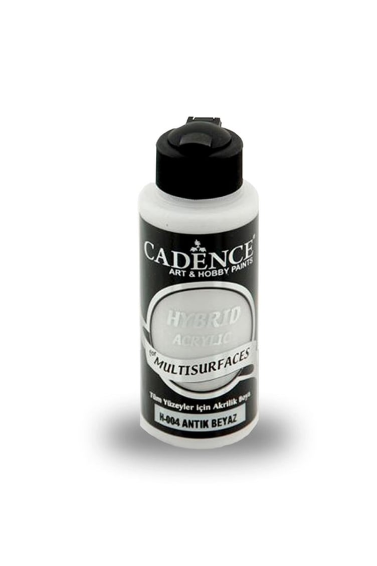  Cadence H-004 Antik Beyaz Hybrid Akrilik Boya 120ml