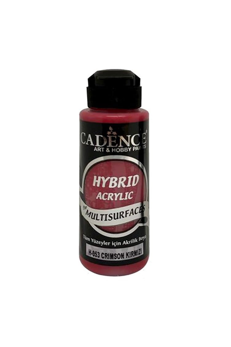 Cadence H-053 Crimson Kırmızı Hybrid Akrilik Boya 120ml
