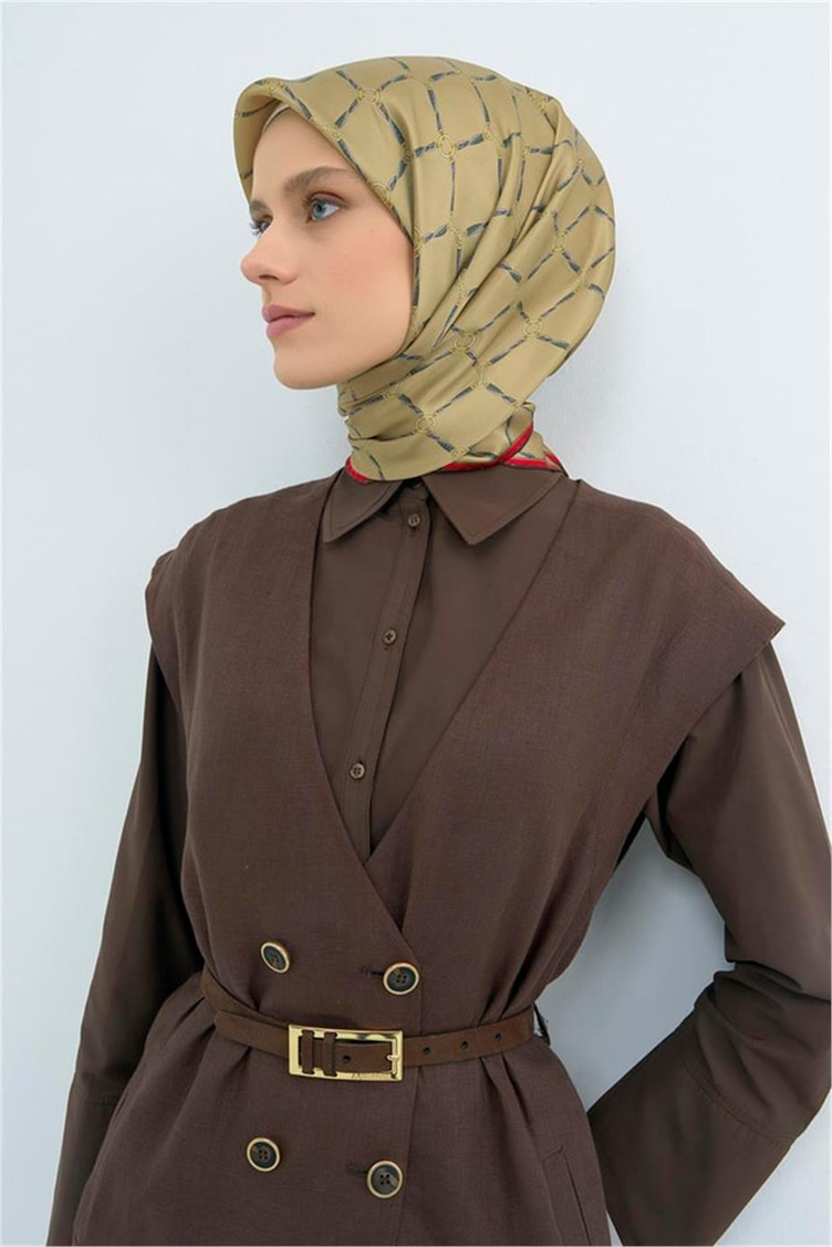Armine Dj Saf İpek Eşarp 9538D (S) - 82