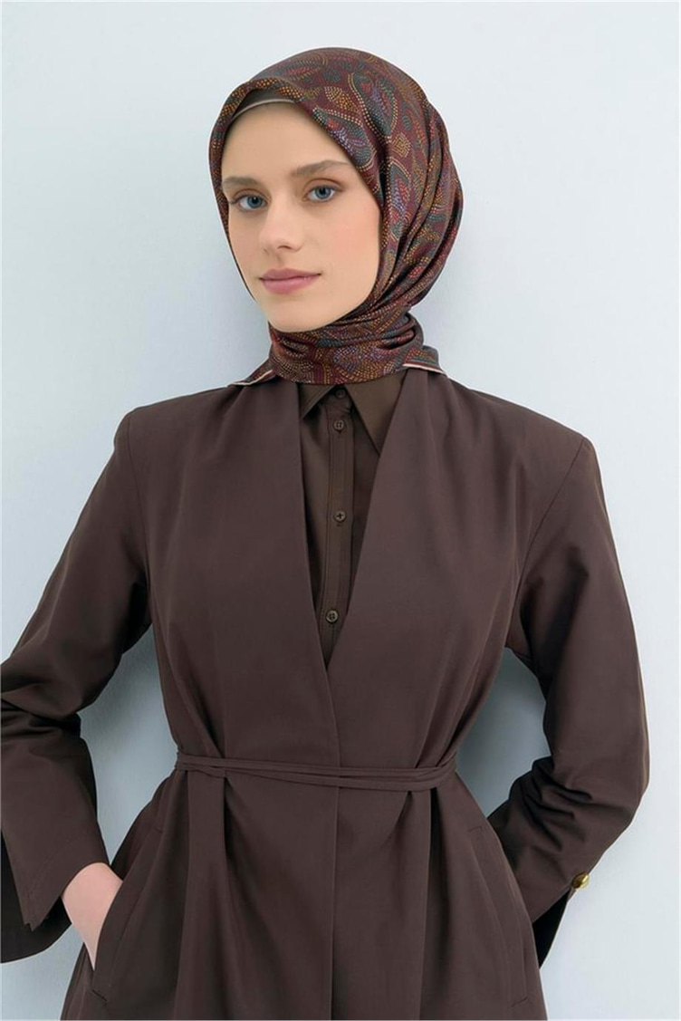 Armine Dj Saf İpek Eşarp 9540D (S) - 34