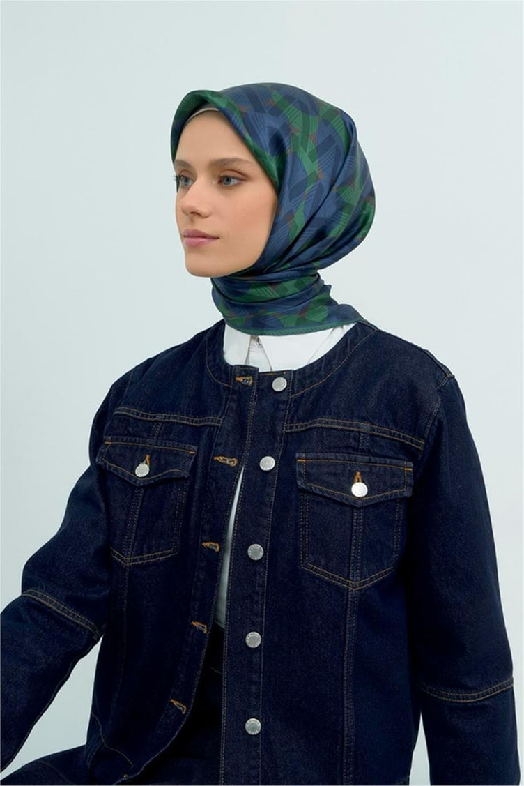 Armine Dj Saf İpek Eşarp 9541D (S) - 87