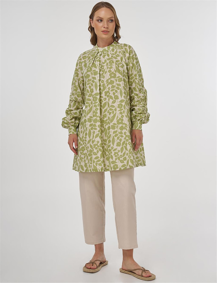 Kayra Tunik Fıstık Yeşili - KA-B25-21269