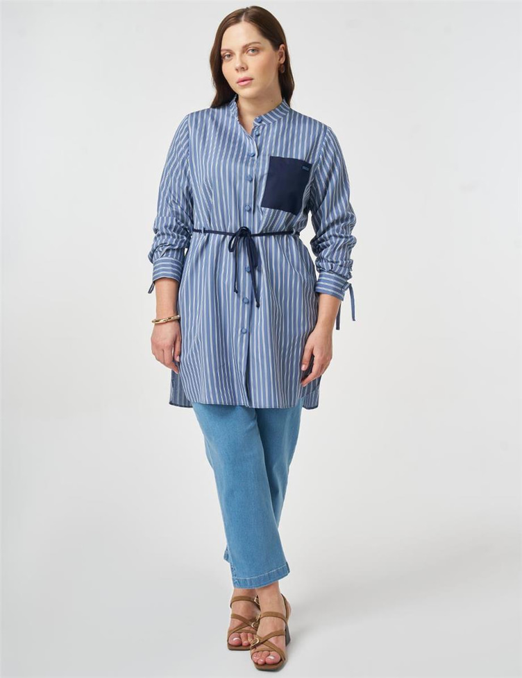 Kayra Tunik İndigo - KA-B26-21096