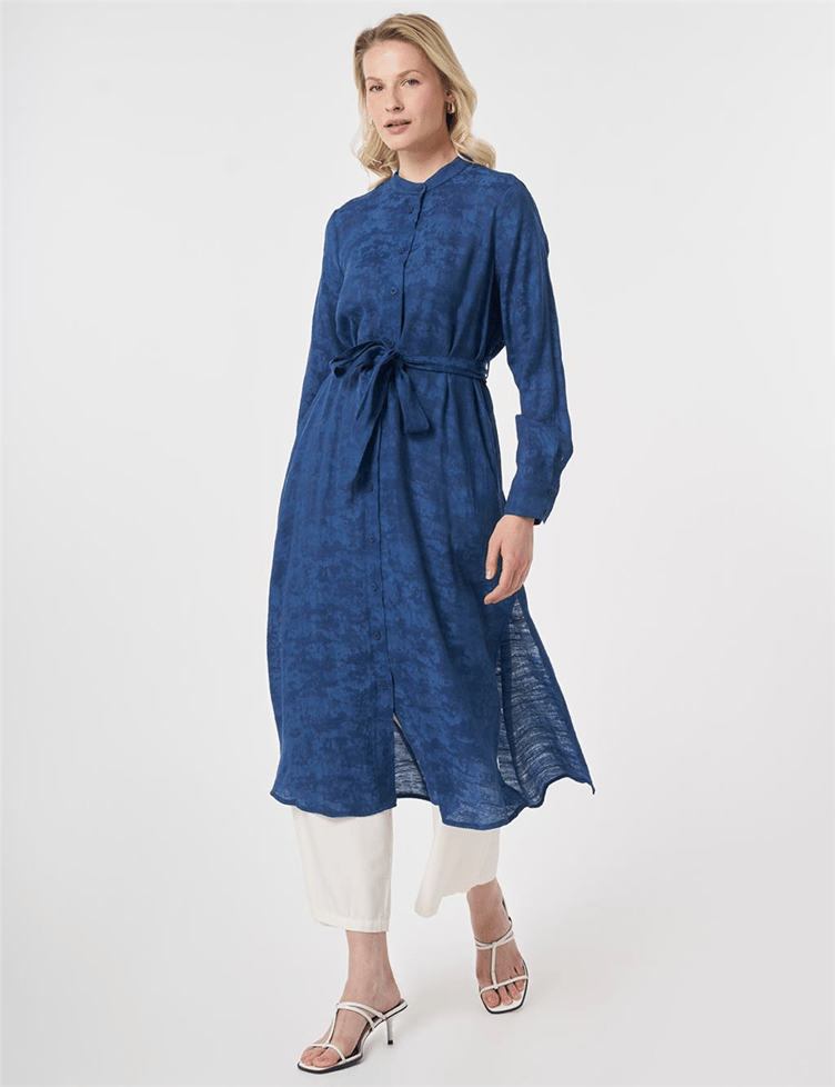 Kayra Tunik Koyu İndigo - KA-B26-21132