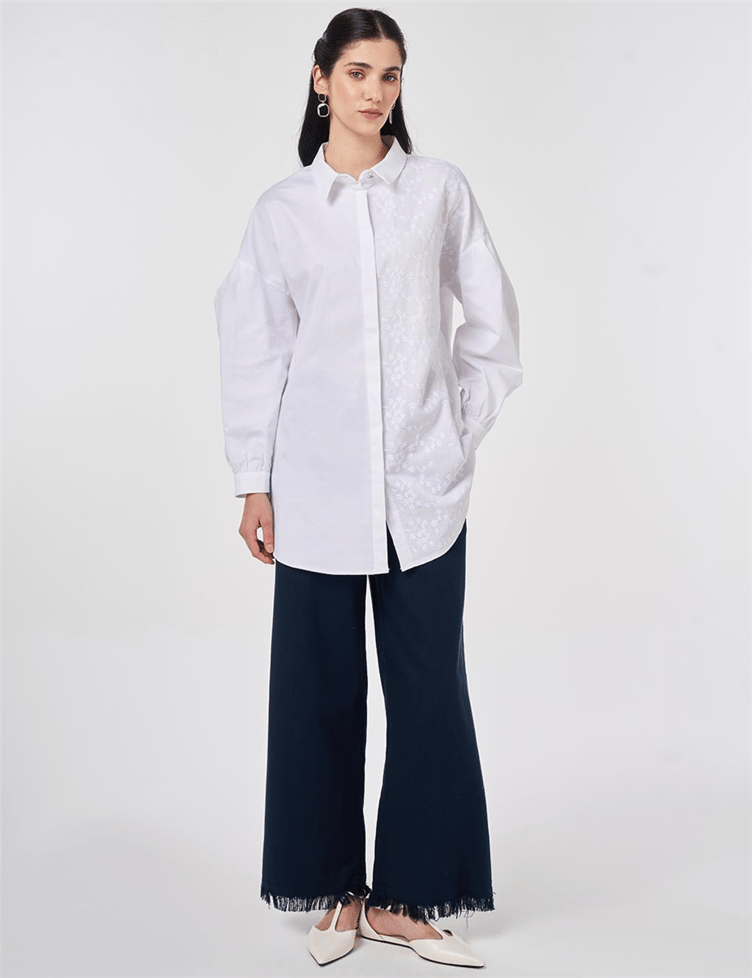 Kyr Tunik Optik Beyaz - KY-B26-81036