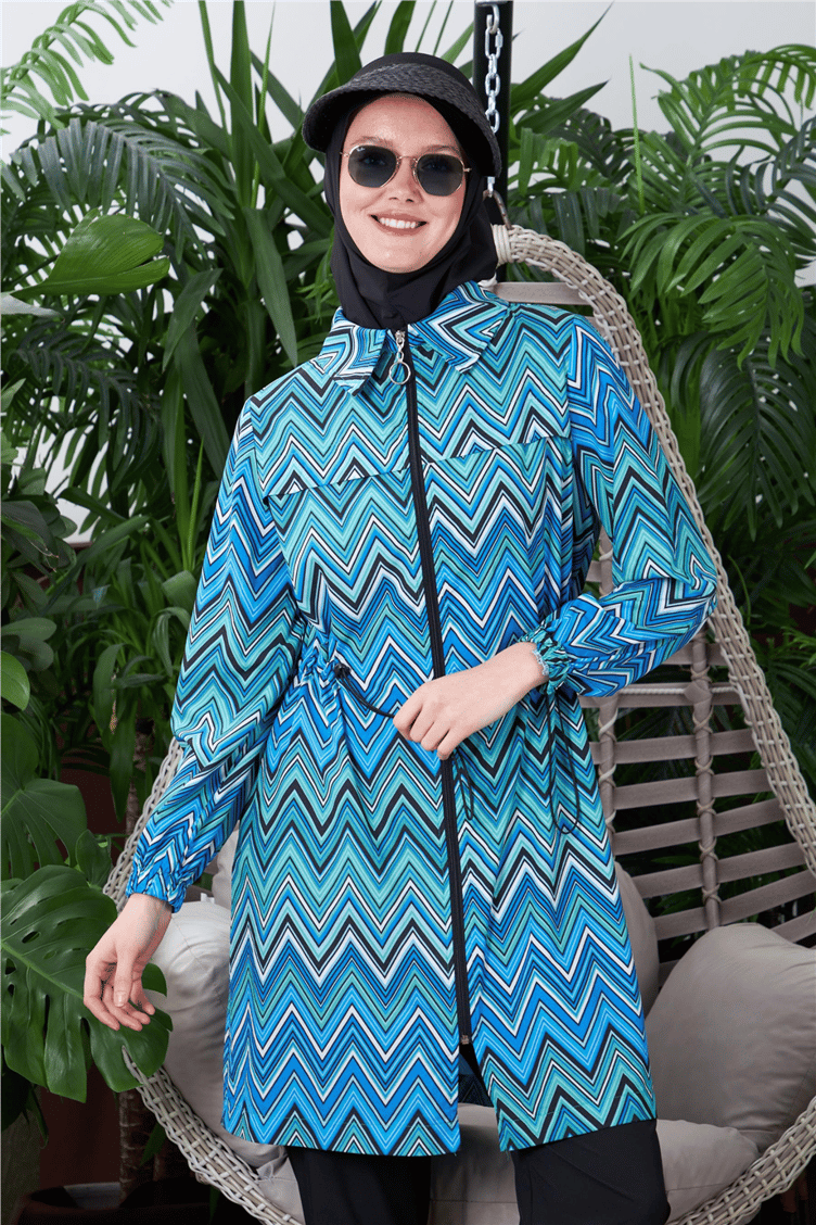 Mood Basıc Haşema Mavi - 26YSW36244