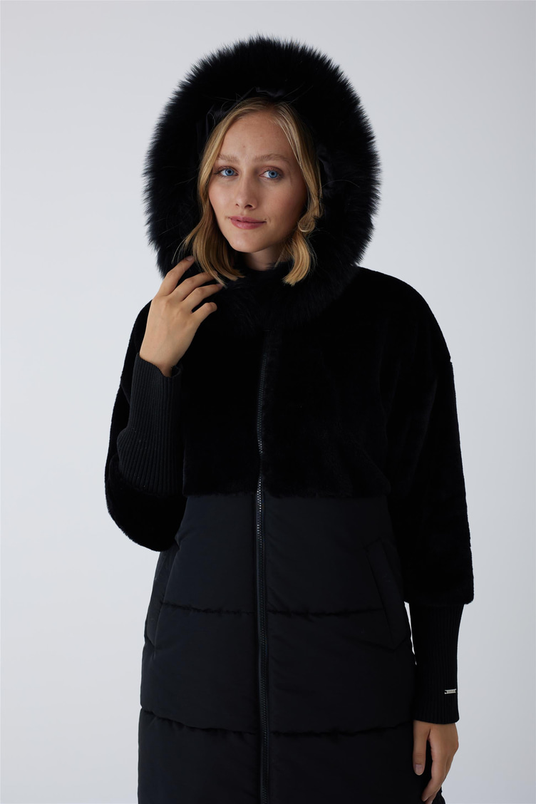 Mood Basıc Siyah Mont