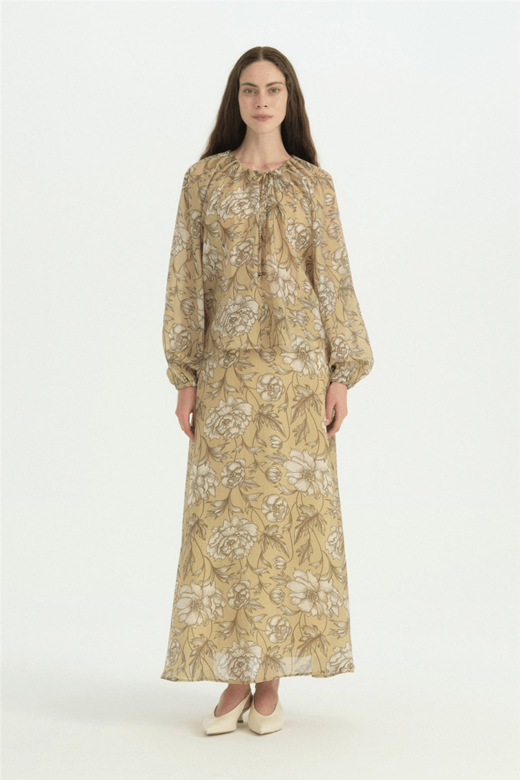 Nihan Bluz Oliv - 261BL5230NH.1