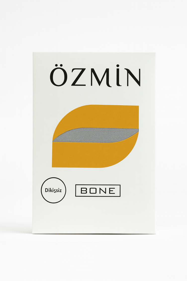Özmin Dikişsiz Bone Gri
