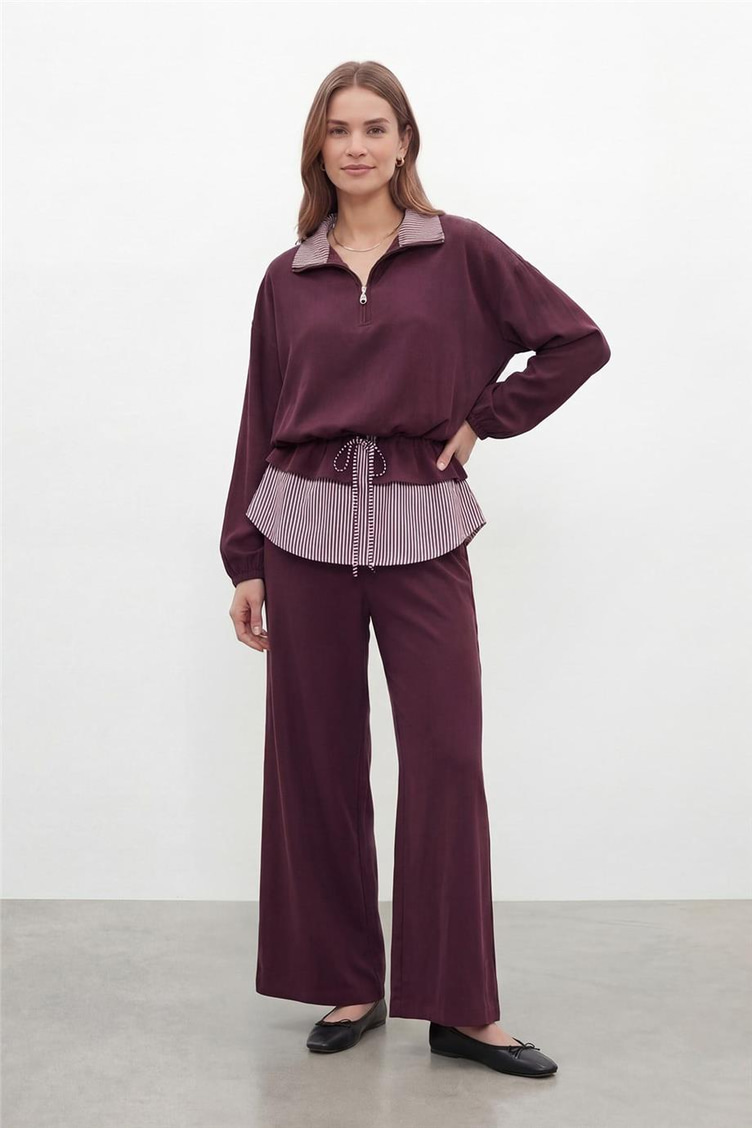 Puane Takım Bordo - 26YP32462