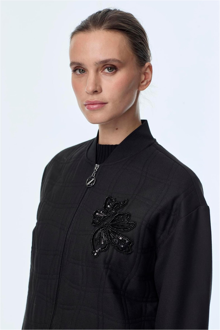 Zühre Anna Ceket Siyah - Z25KB0150CKT