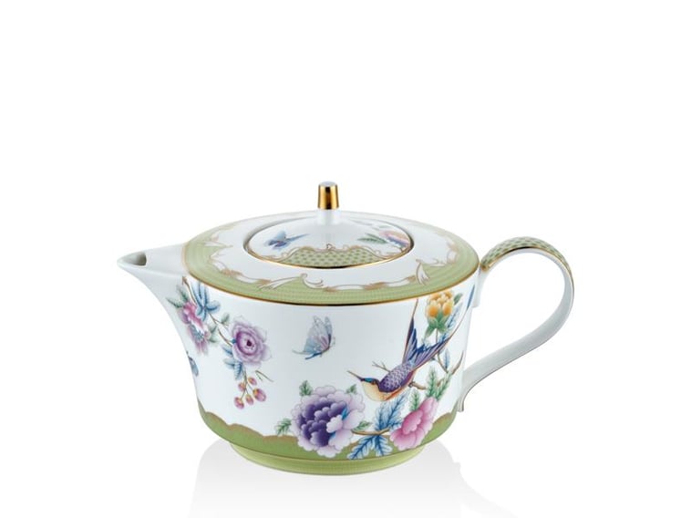 1 Litre Teapot Purple-Papillons