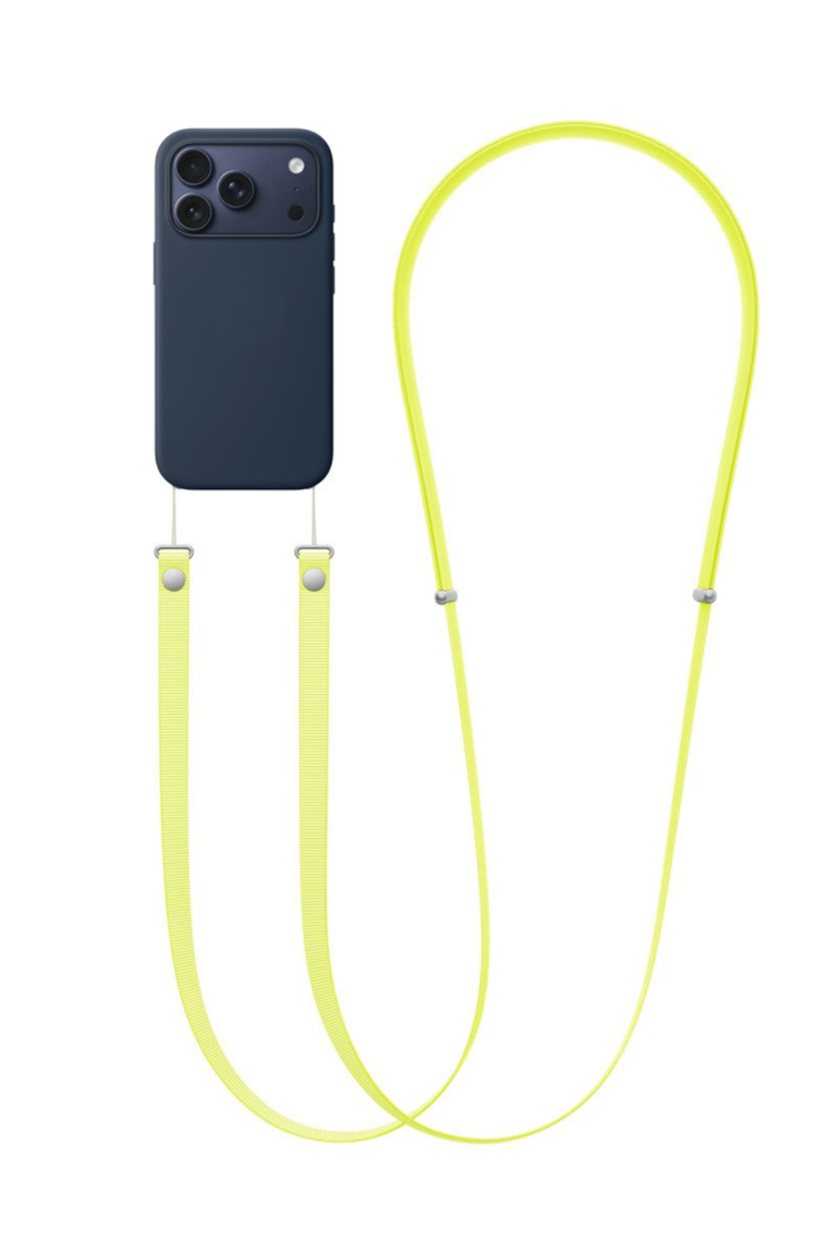 MagCross neon sarı çapraz telefon askısı