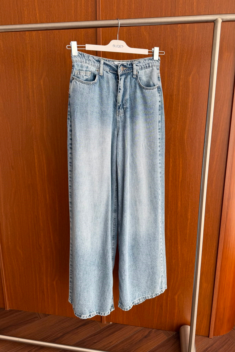 Bol Pantolon - MAVİ