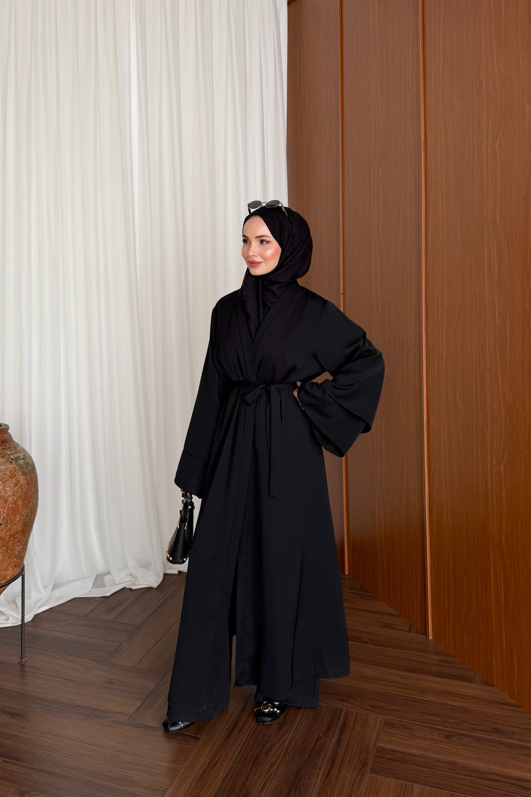 Rena Premium Abaya - SİYAH