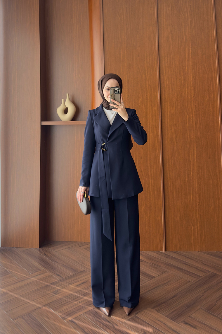 Alea Premium Pantolon Takım - LACİVERT