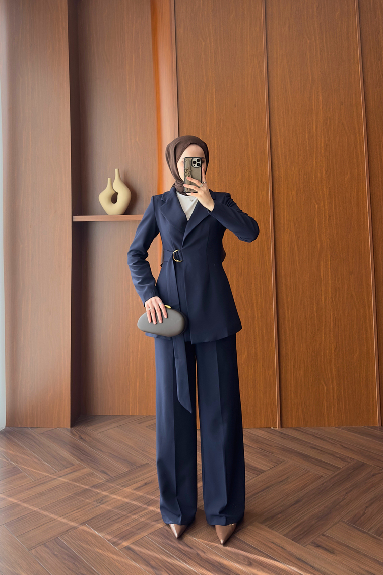 Alea Premium Pantolon Takım - LACİVERT