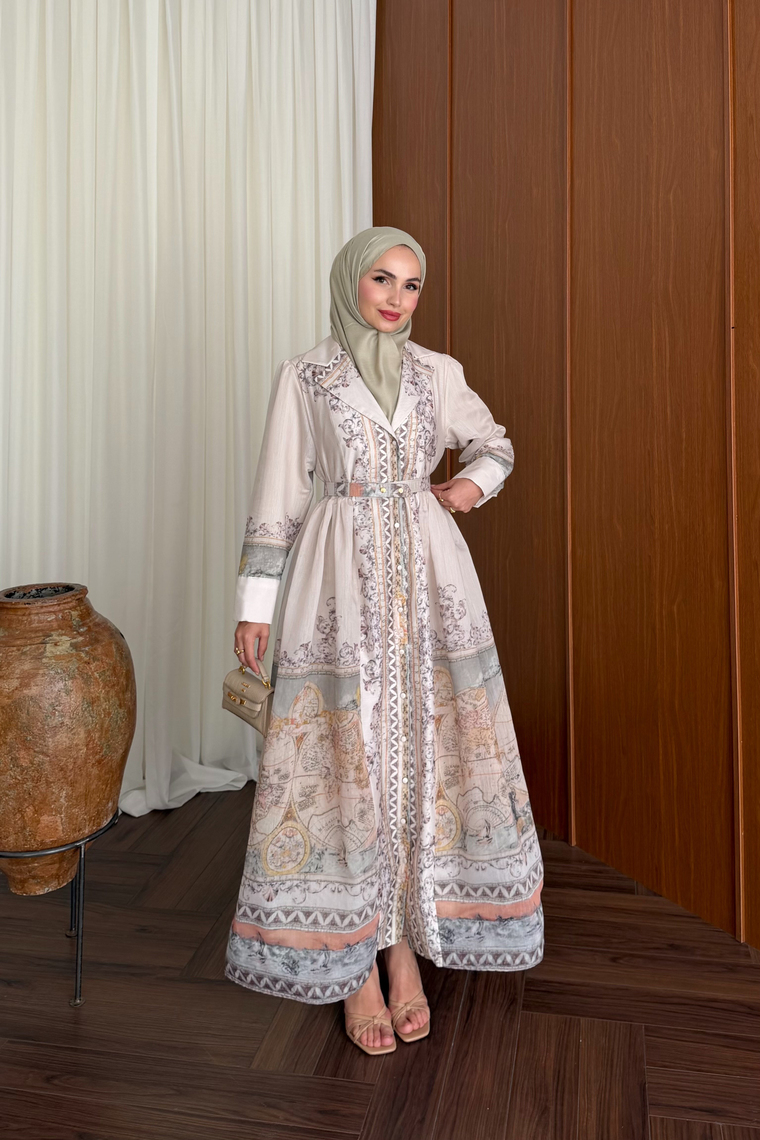 Almila Premium Elbise - MİNT