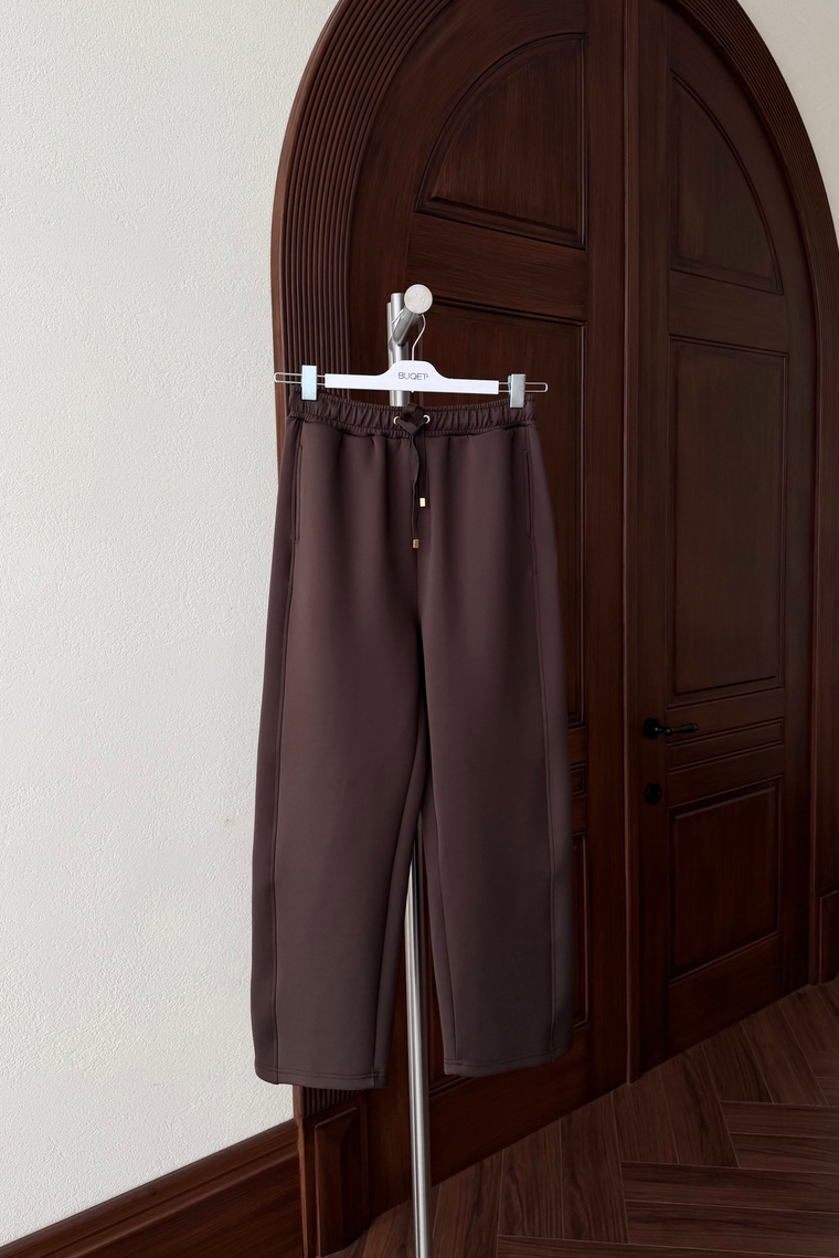 Barrel Scuba Pantolon - KAHVE