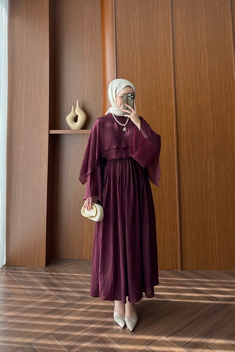 Fulia Üçlü Etek Takım - MÜRDÜM