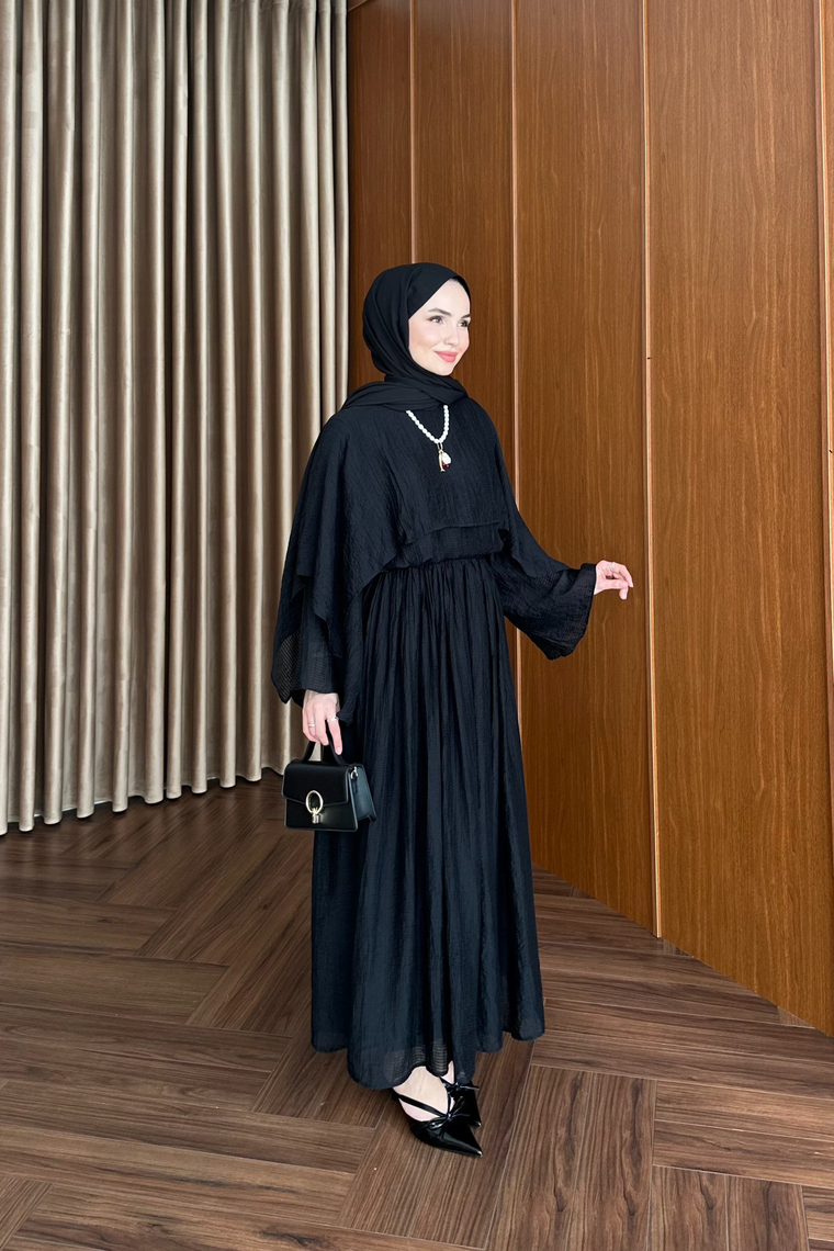 Fulia Üçlü Etek Takım - SIYAH