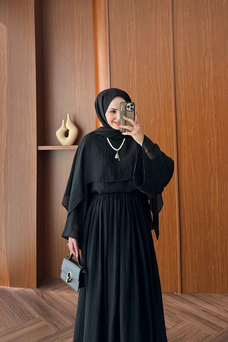 Fulia Üçlü Etek Takım - SIYAH