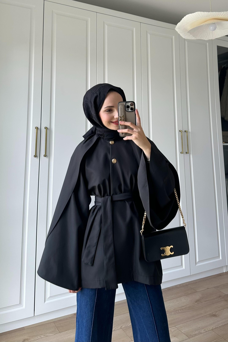 Harmony Soft Trenç - SİYAH