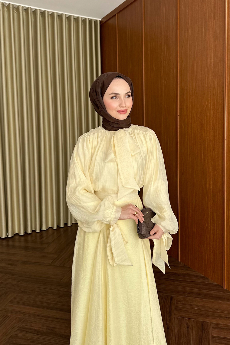 Monasia Gipeli Etek Takım - BUTTER YELLOW
