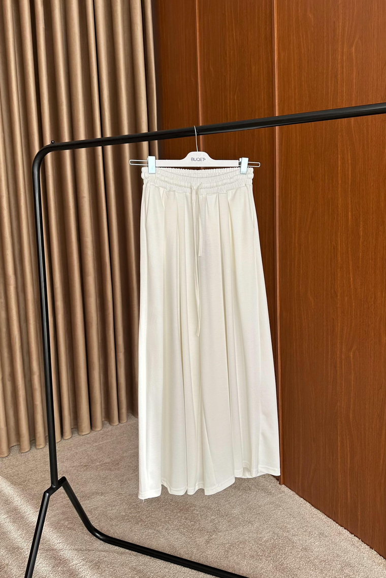 Oysho Bol Pantolon - BEYAZ