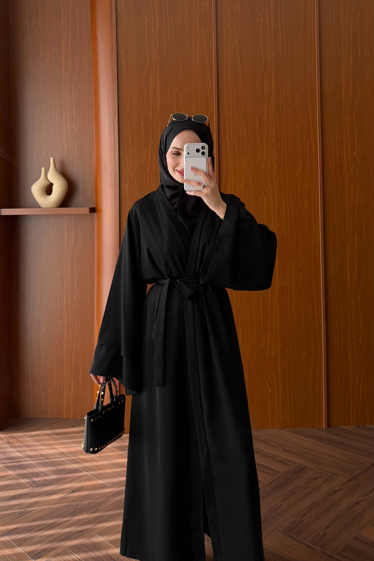 Rena Premium Abaya - SİYAH