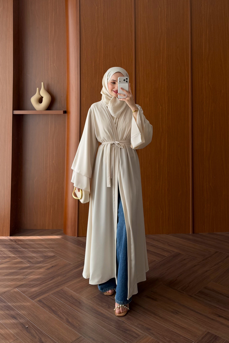 Rena Premium Abaya - TAŞ