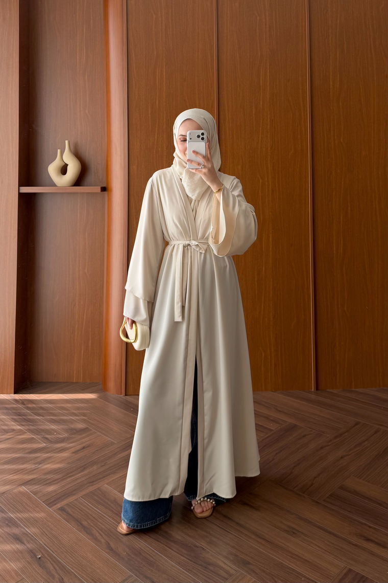 Rena Premium Abaya - TAŞ