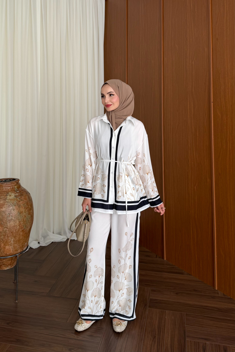 Shine Premium Pantolon Takım - CLOUD DANCER