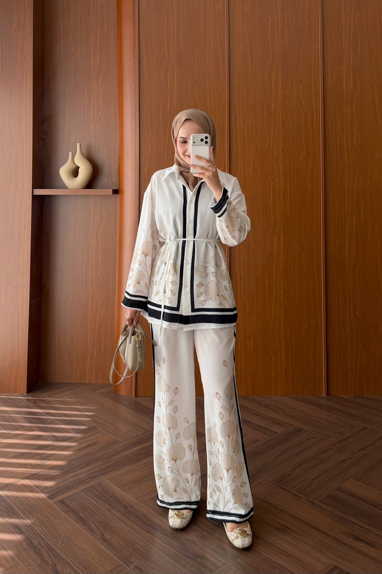 Shine Premium Pantolon Takım - CLOUD DANCER