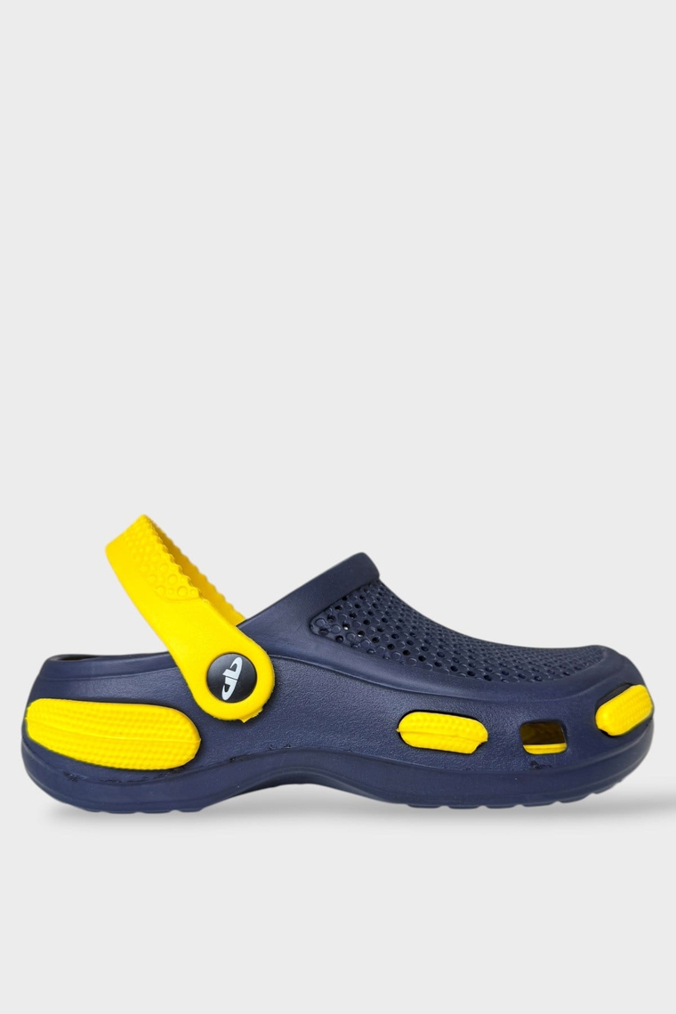 Unisex Comfort Medikal Hemşire Sabo Terlik LACİVERT - SARI