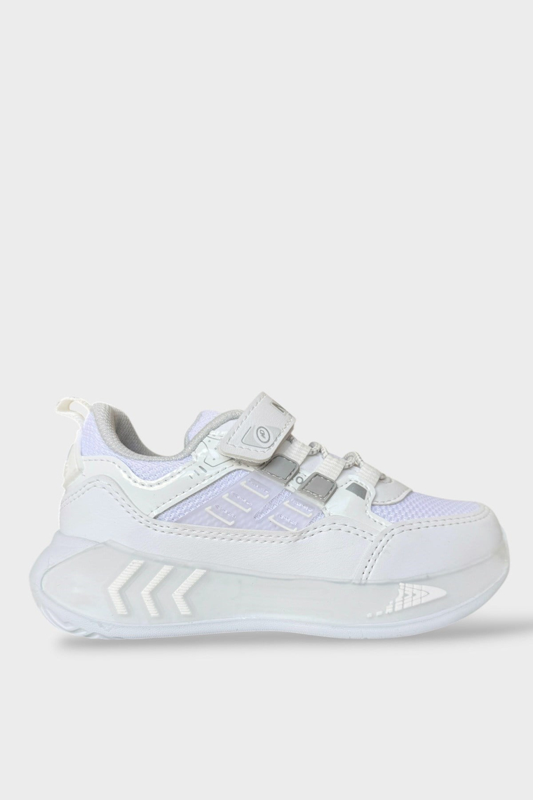 Cırtlı Hafif Anatomik Taban Günlük Sneaker Çocuk Spor Ayakkabı BEYAZ