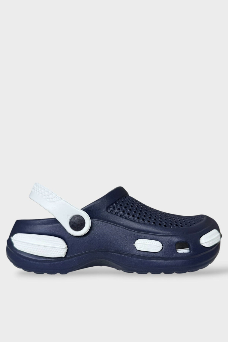 Unisex Comfort Medikal Hemşire Sabo Terlik LACİVERT - BEYAZ