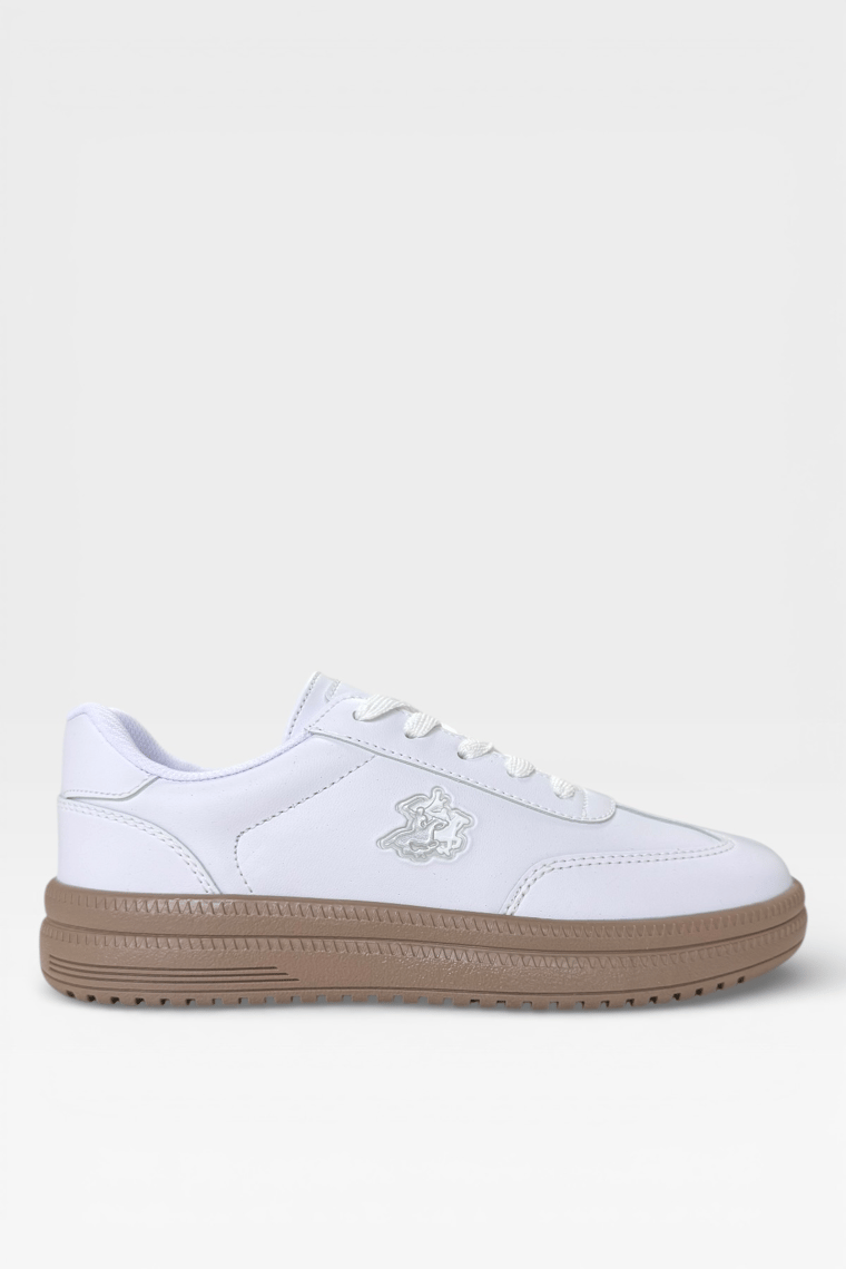 Unisex Rahat Hafif Termo Taban Kadın Sneaker Ayakkabı BEYAZ
