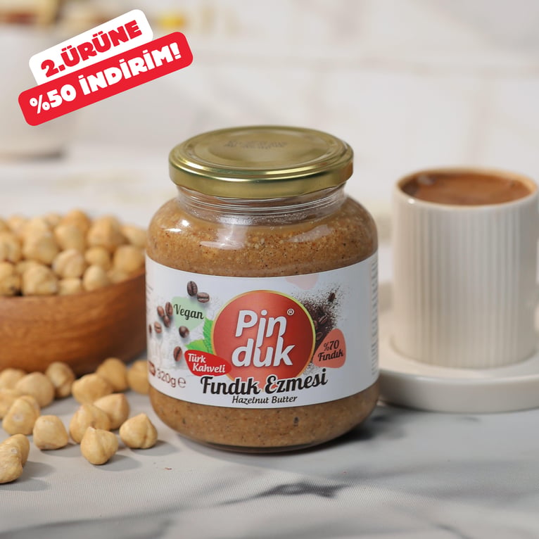 Türk Kahveli Fındık Ezmesi 320 gr