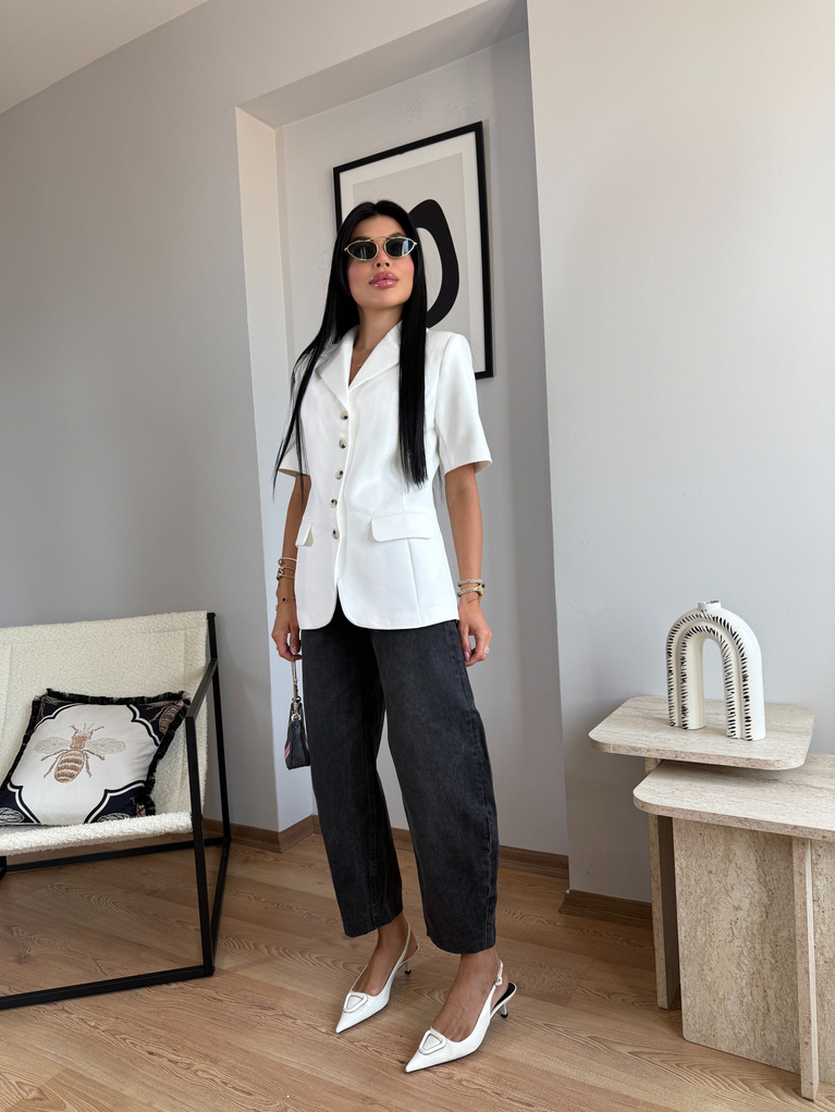 YÜKSEK BEL ANTRASİT ORJ BAGGY JEAN