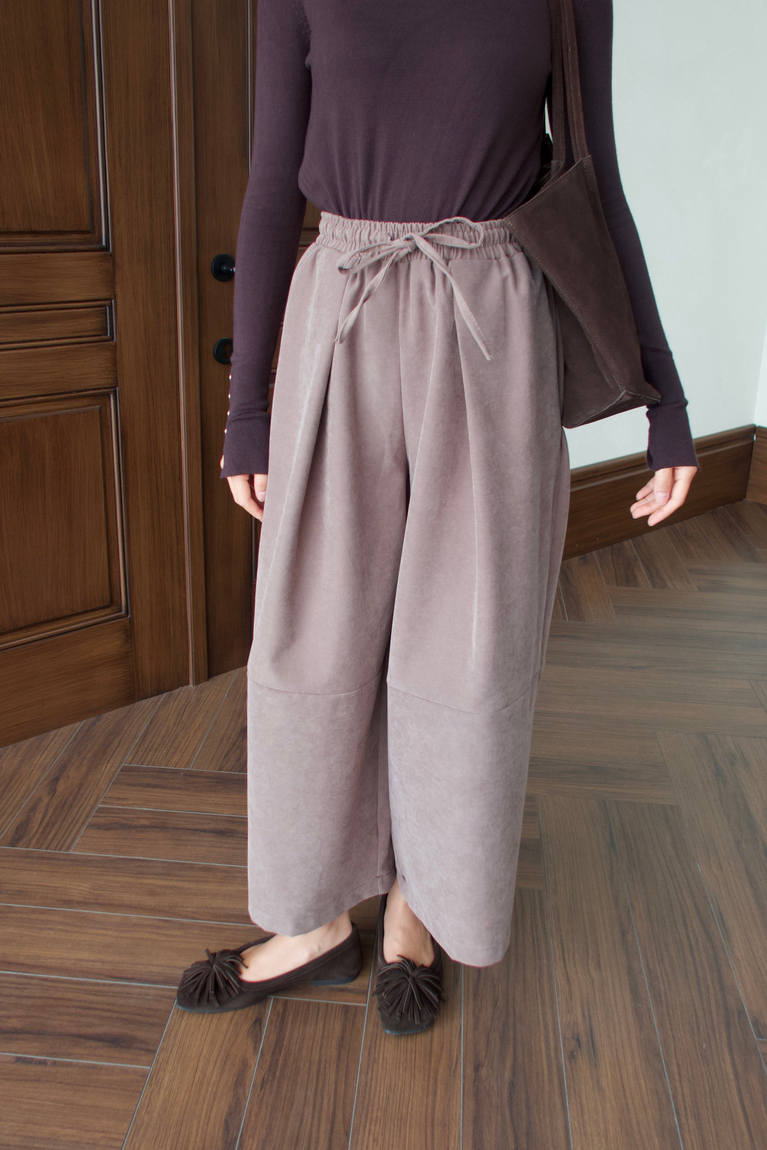 Gabardin Pantolon - KOYU VİZON