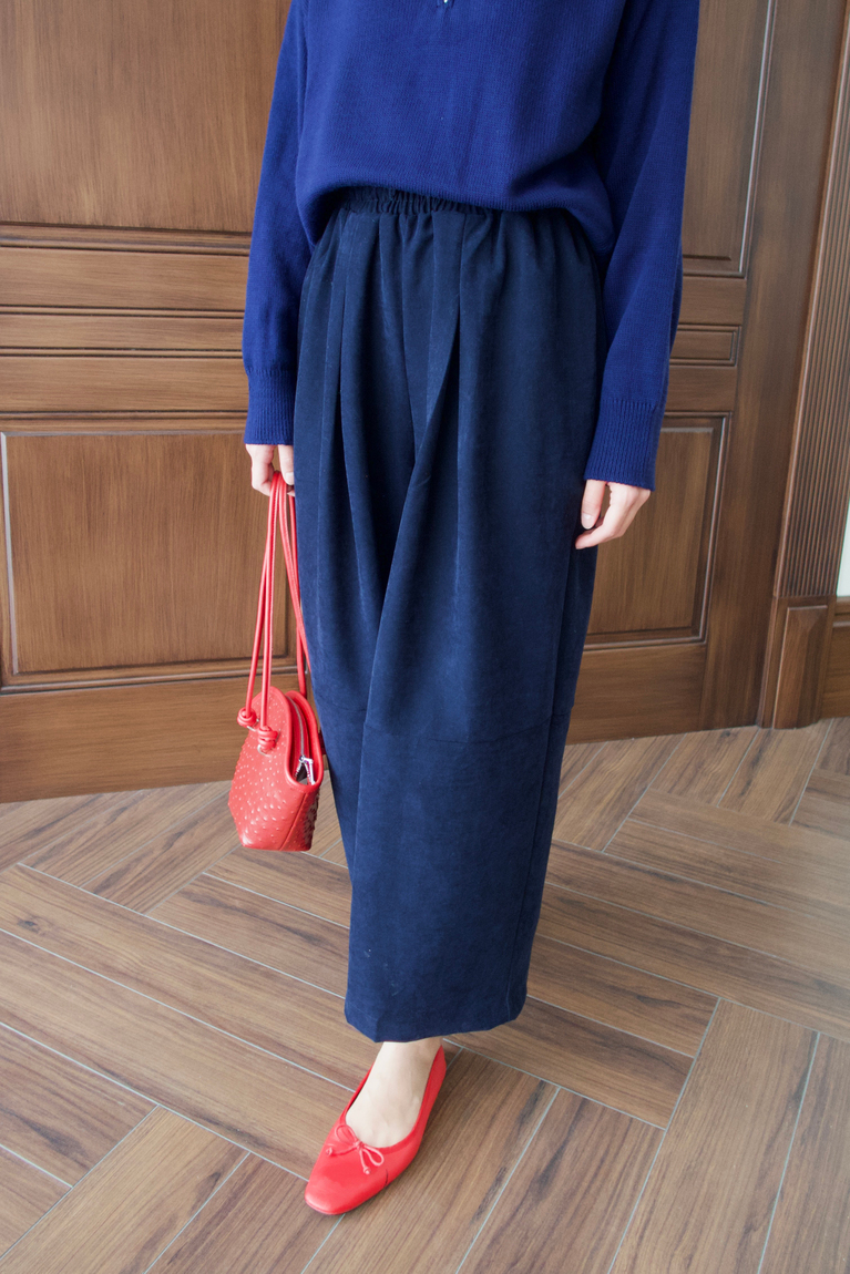 Gabardin Pantolon - LACİVERT
